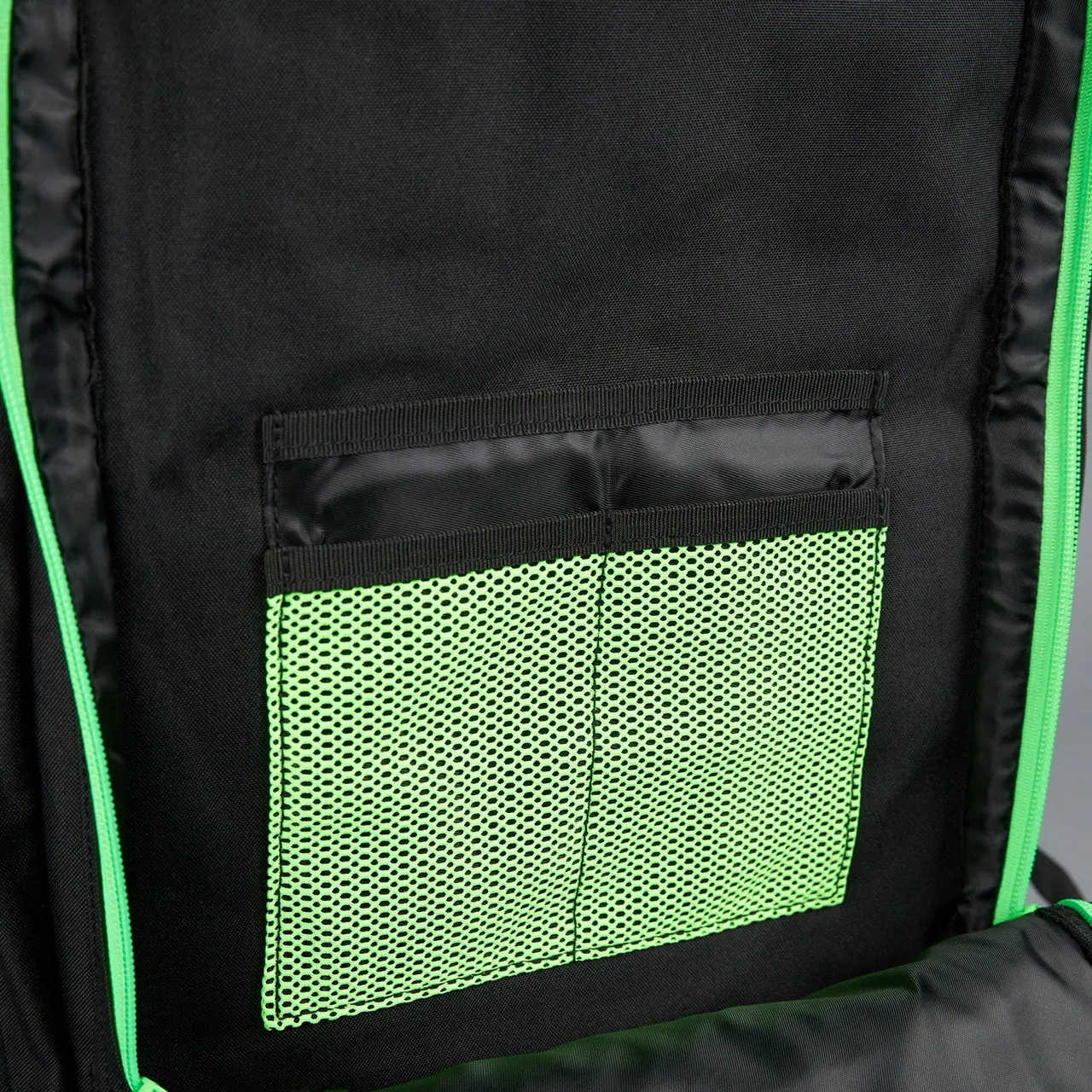 45L Backpack Black Neon Green