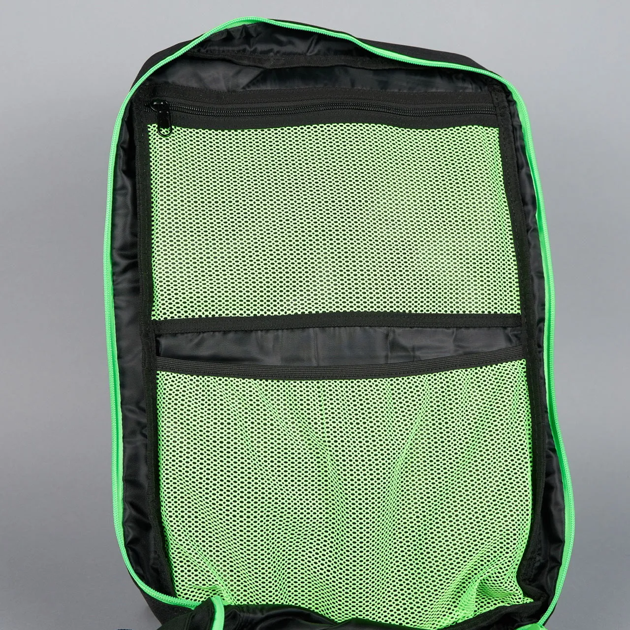 45L Backpack Black Neon Green