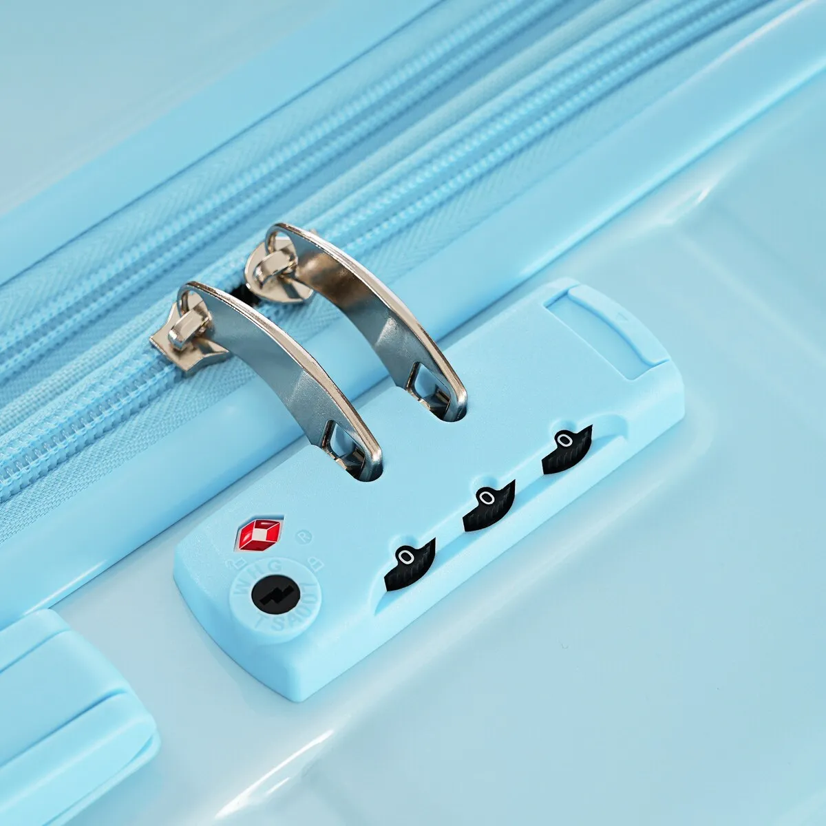 Airline Certified Carry-on Luggage Set of 3 with Cup Holder and USB Port