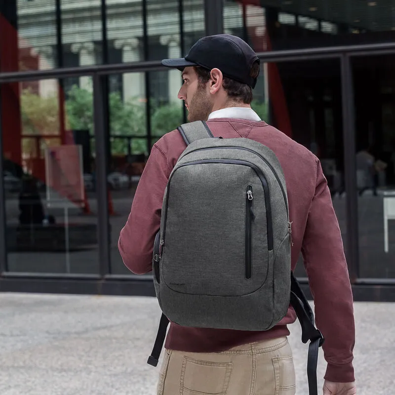Anti-Theft Urban Backpack-slate