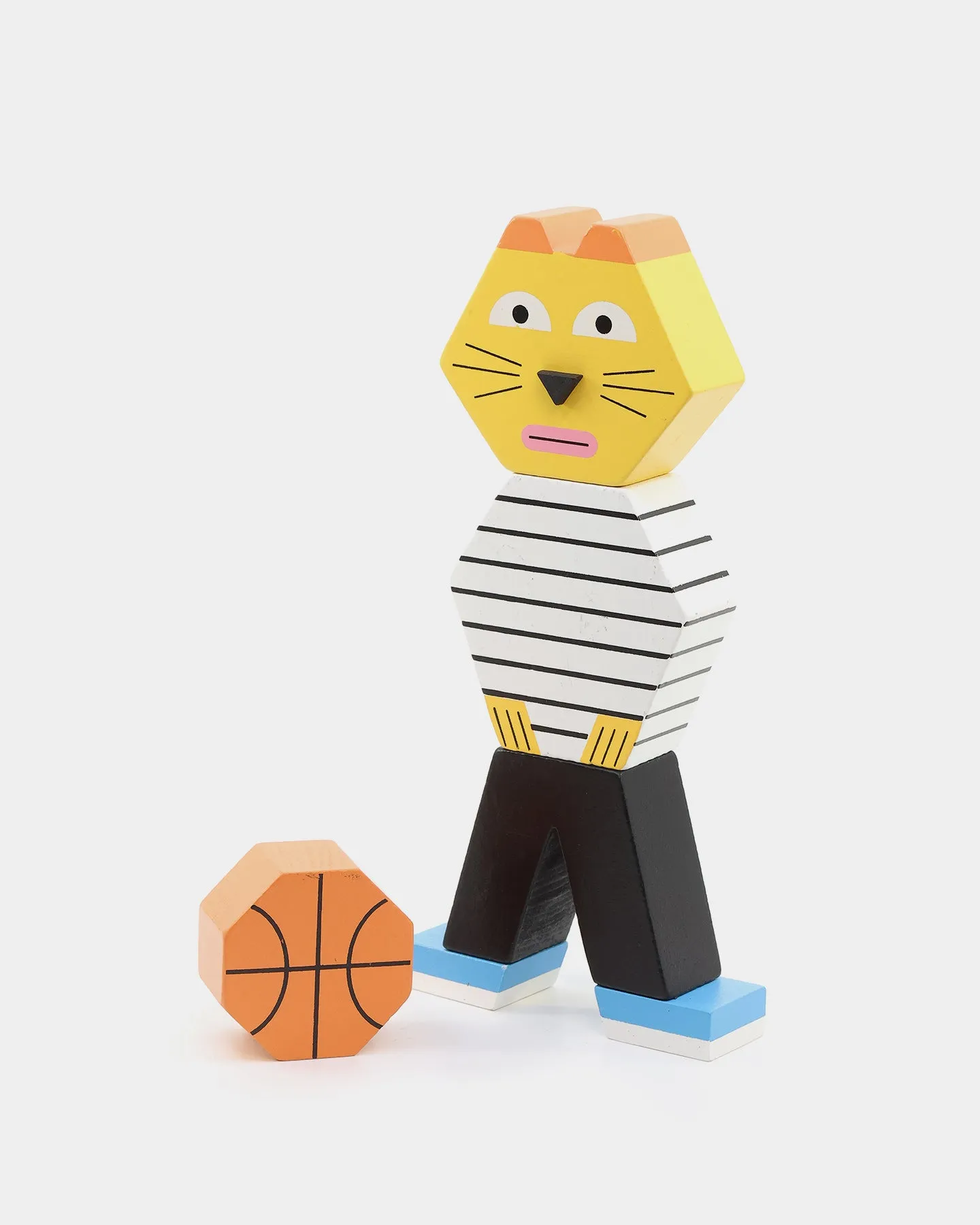 Areaware Kids' Block Party Cat Multi