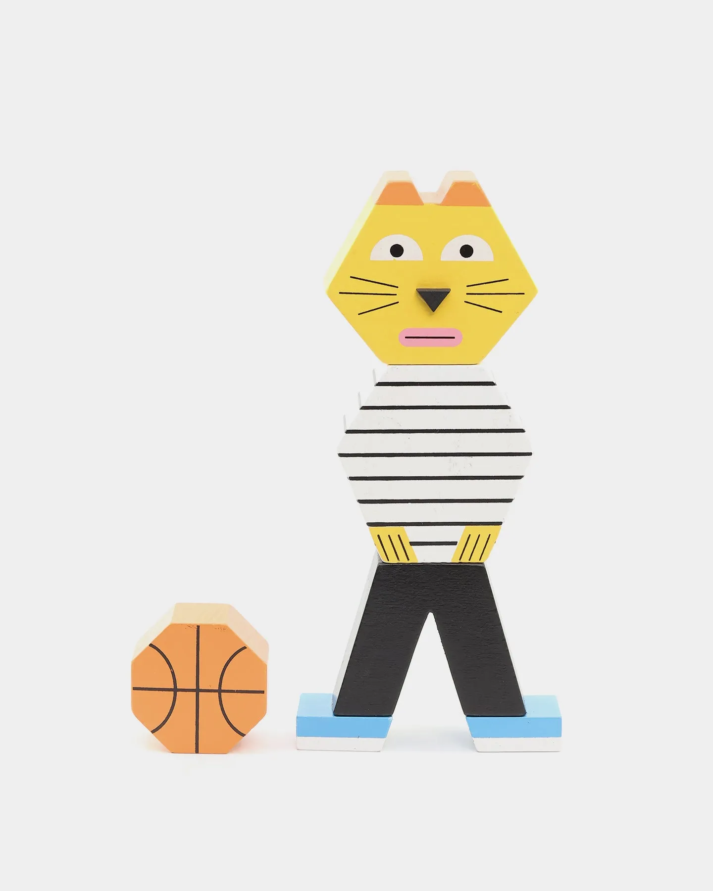 Areaware Kids' Block Party Cat Multi