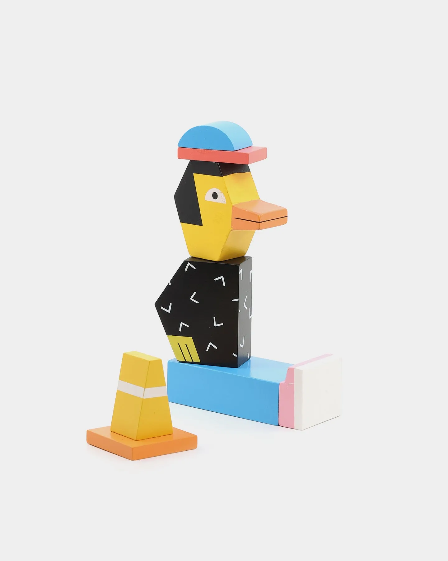 Areaware Kids' Block Party Duck Multi