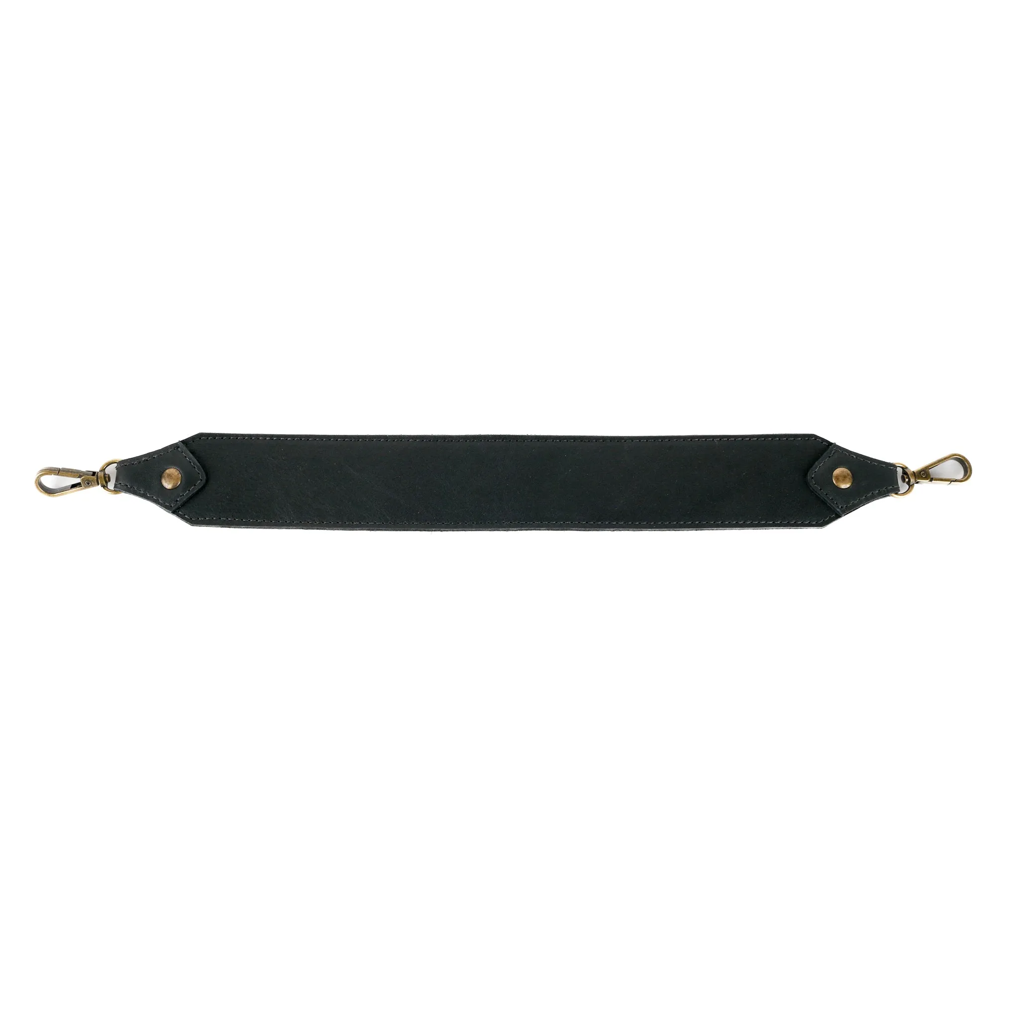 BEATRIZ CDB   DIAMANTE STRAP - OOAK HUIPIL - BLACK - NO. 15708