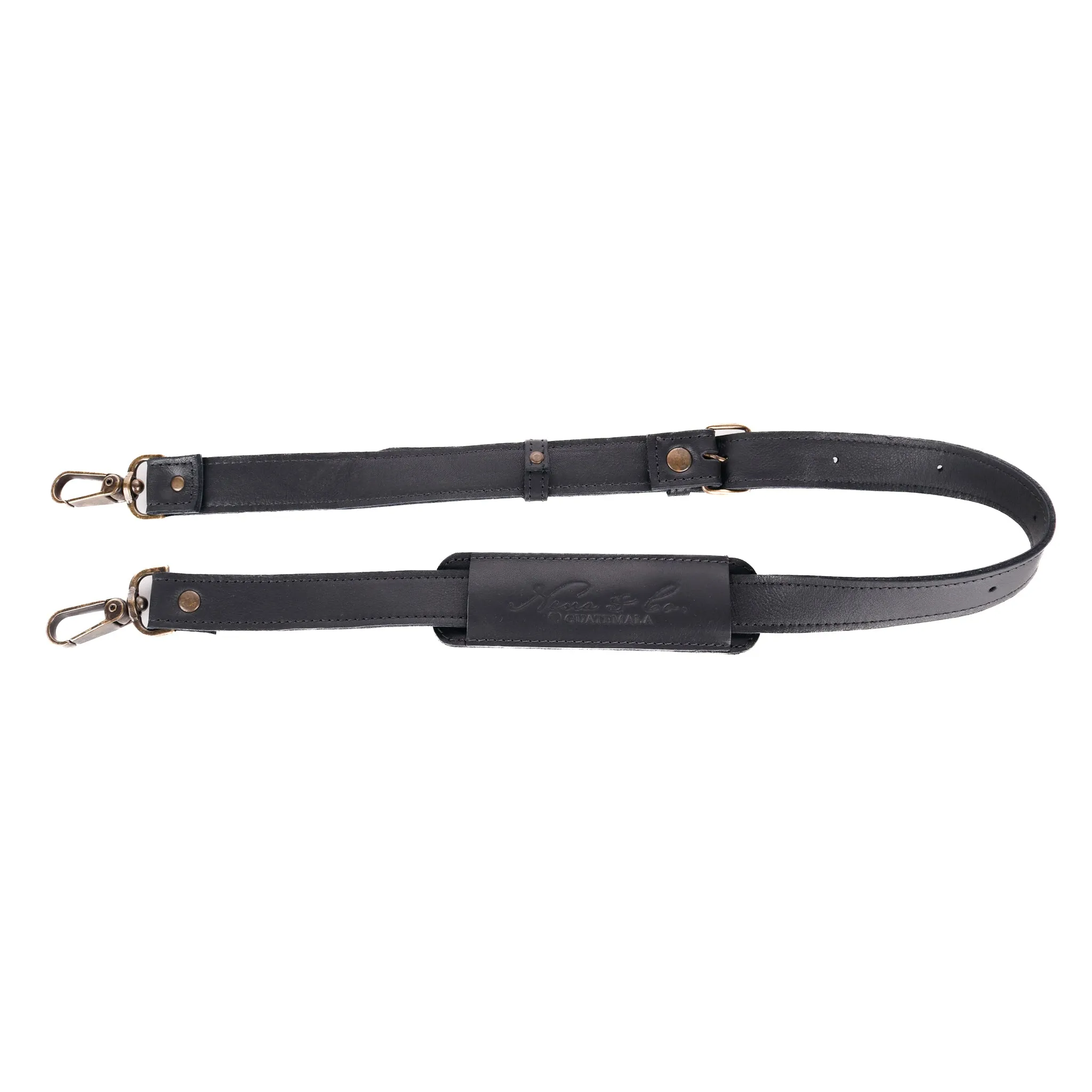 BEATRIZ CDB   DIAMANTE STRAP - OOAK HUIPIL - BLACK - NO. 15708