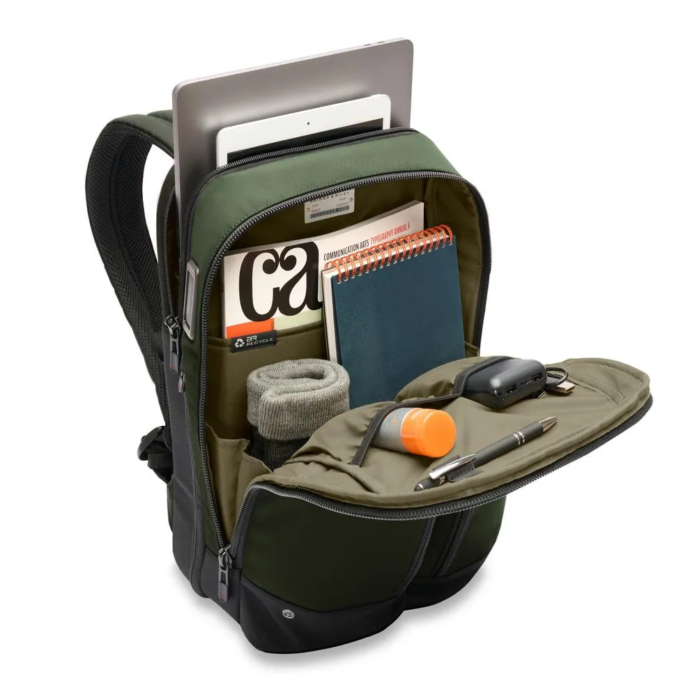 Briggs & Riley Recycled Day Bag Medium Expandable Backpack