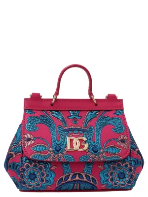 Dolce & Gabbana Kids Sicily Printed Tote Bag