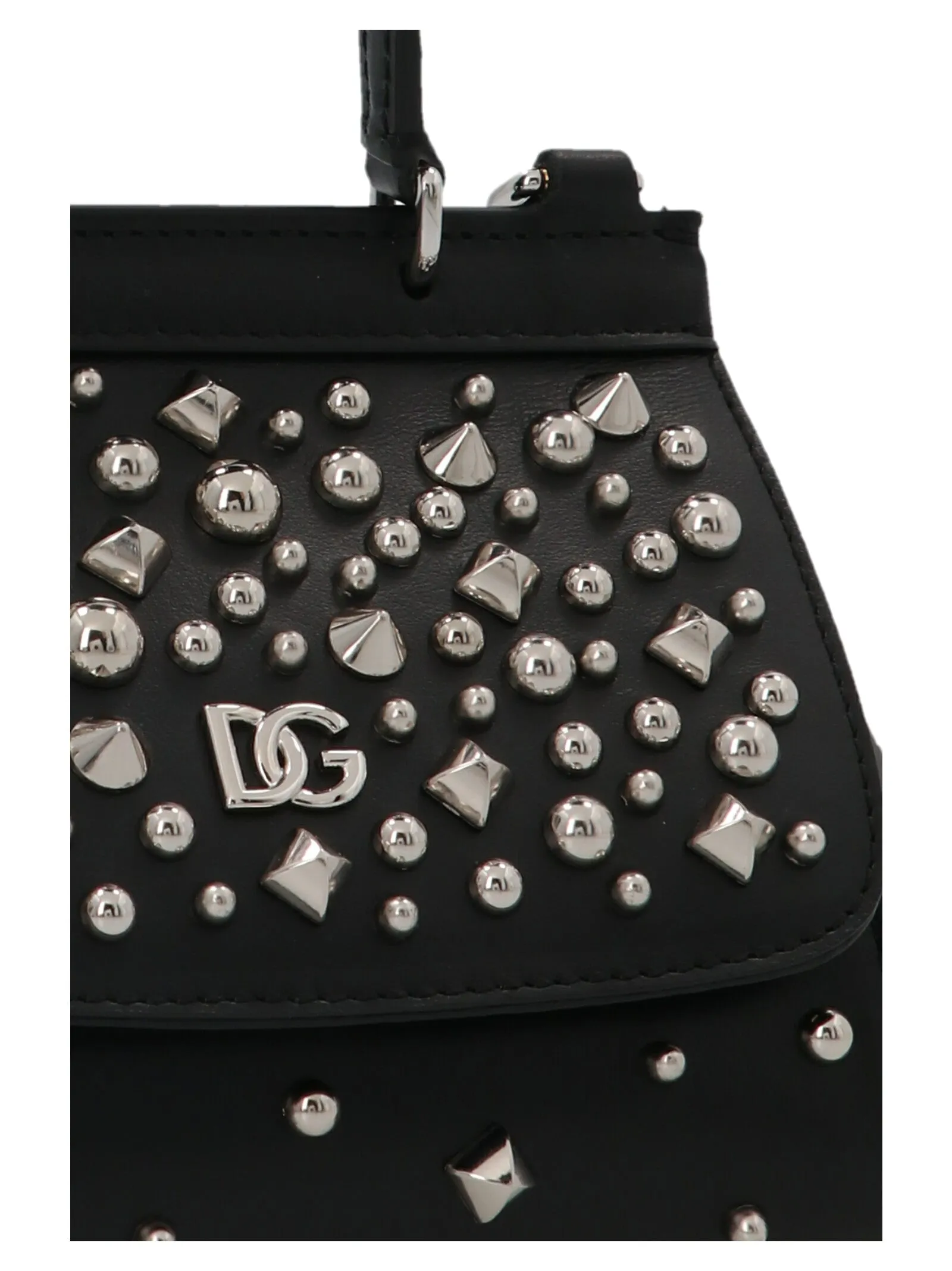 Dolce & Gabbana Kids Spike-Stud Shoulder Bag
