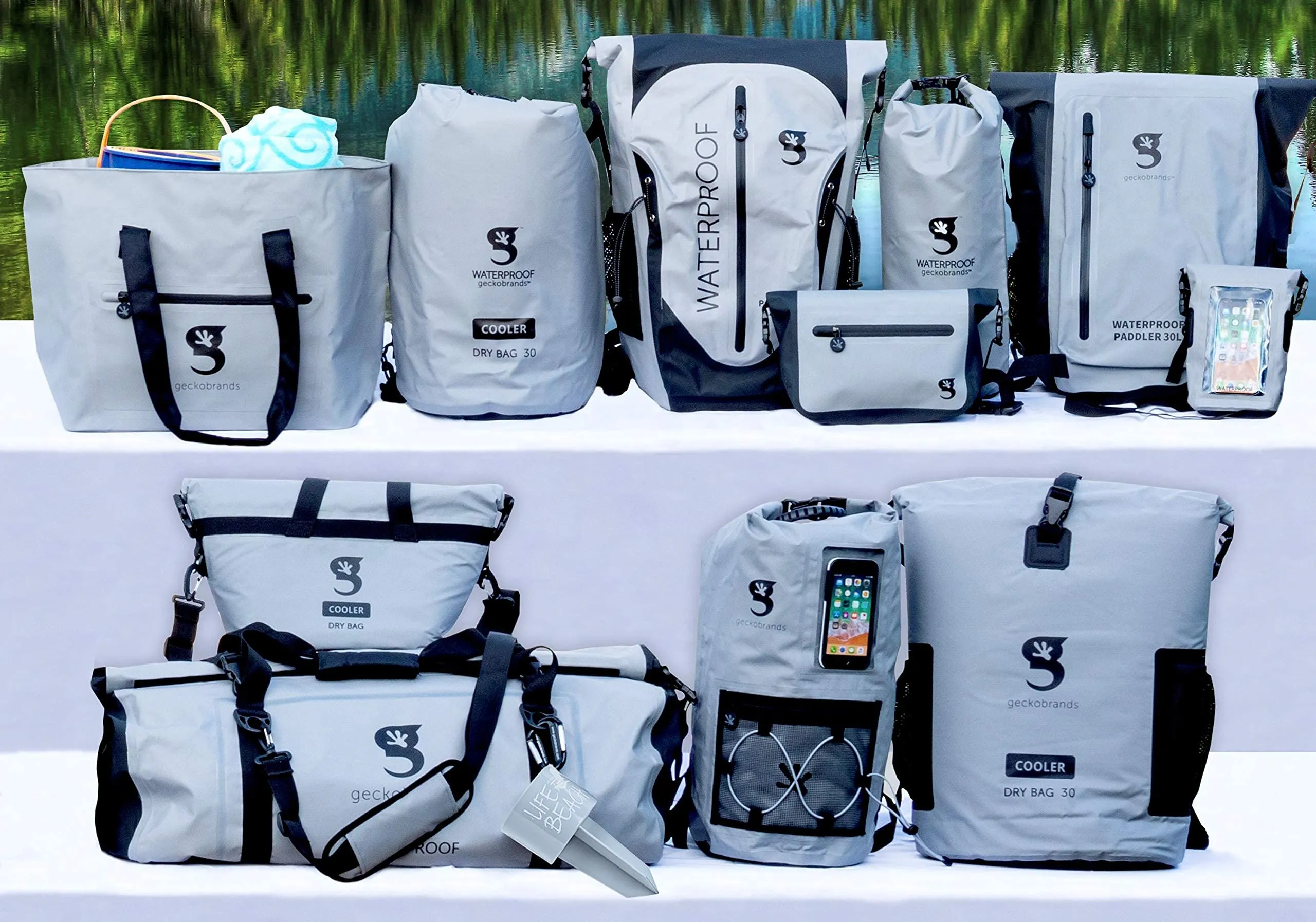 Geckobrands Tarpaulin Dry Bag