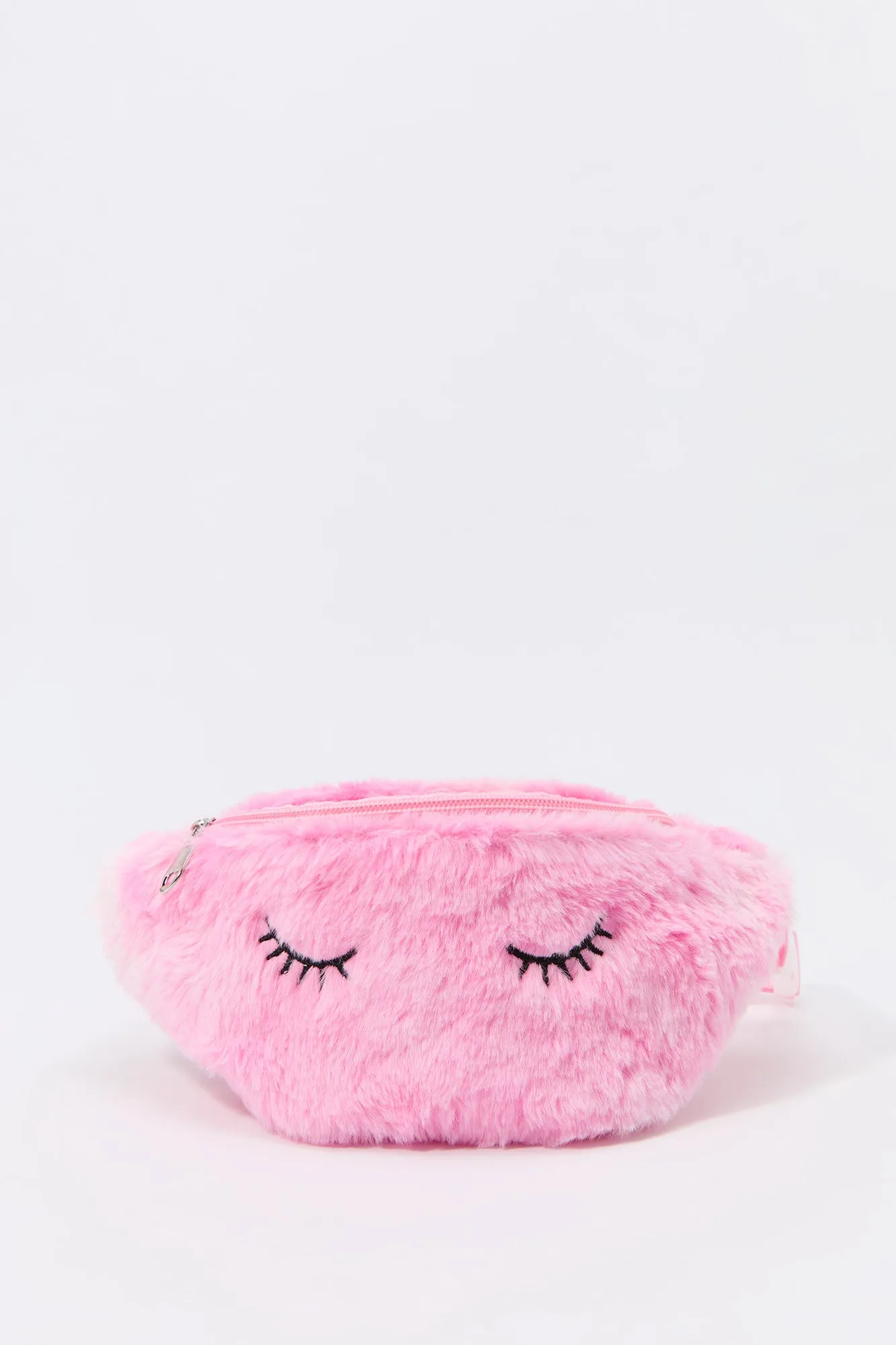 Girls Faux-Fur Critter Fanny Pack