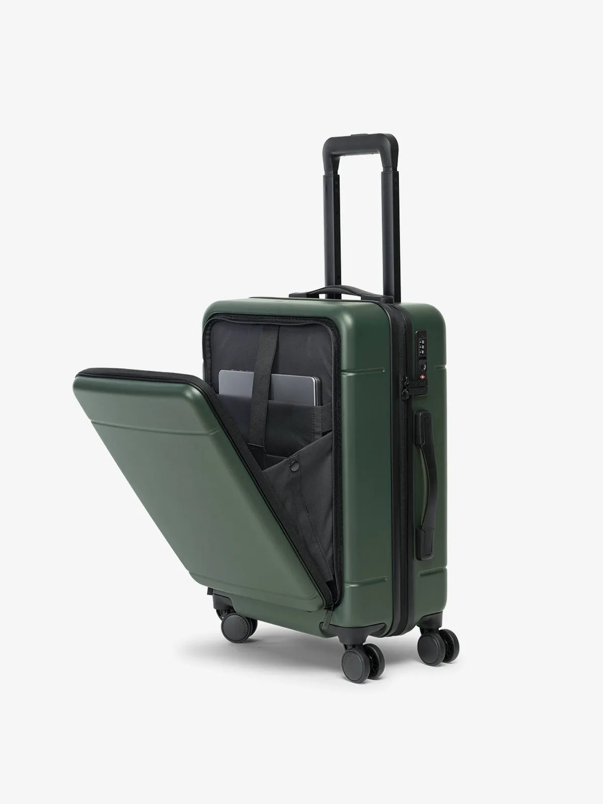 Hue Front Pocket Carry-On Luggage