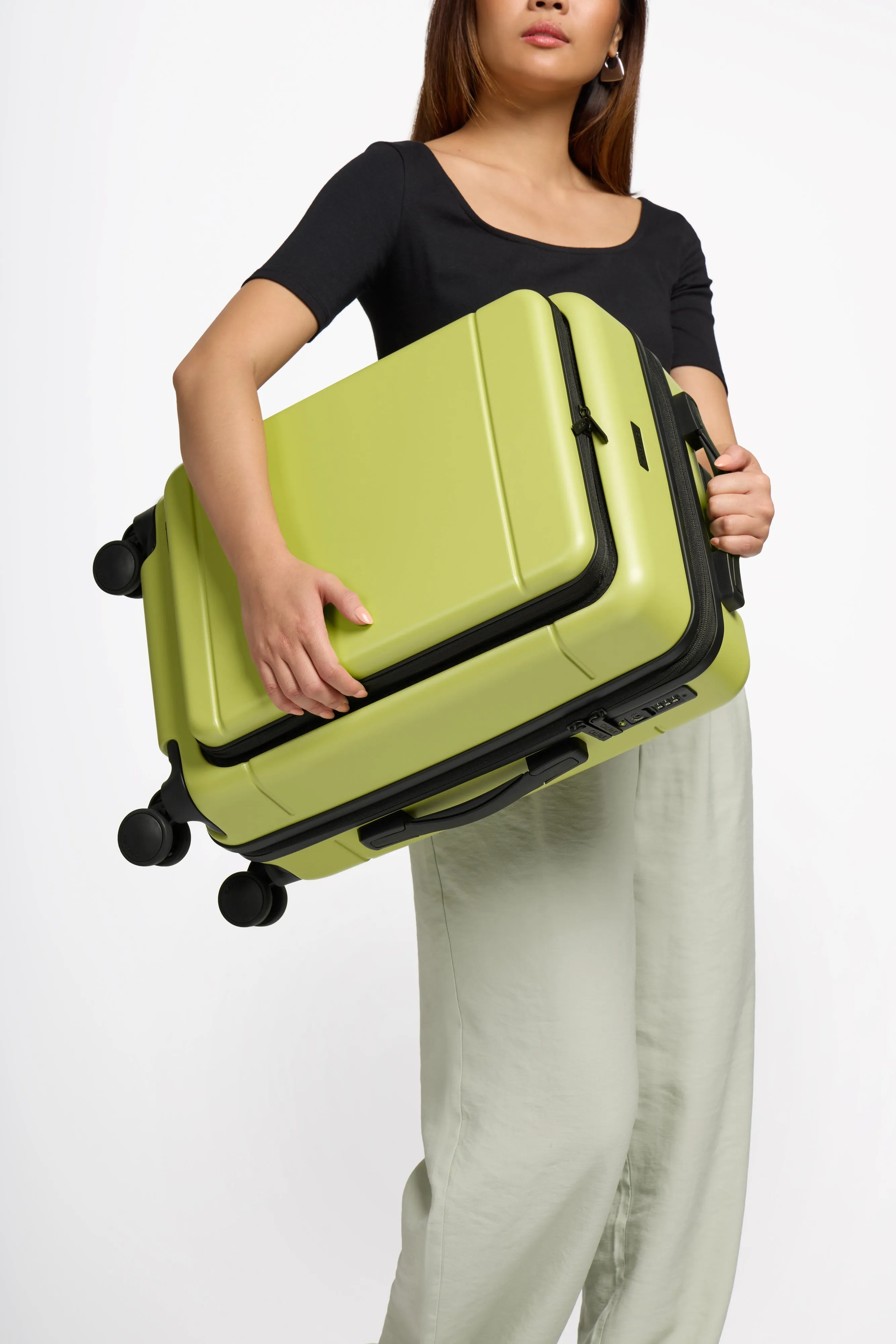 Hue Front Pocket Carry-On Luggage