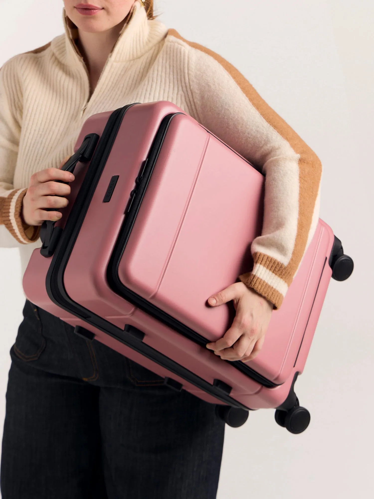 Hue Front Pocket Carry-On Luggage