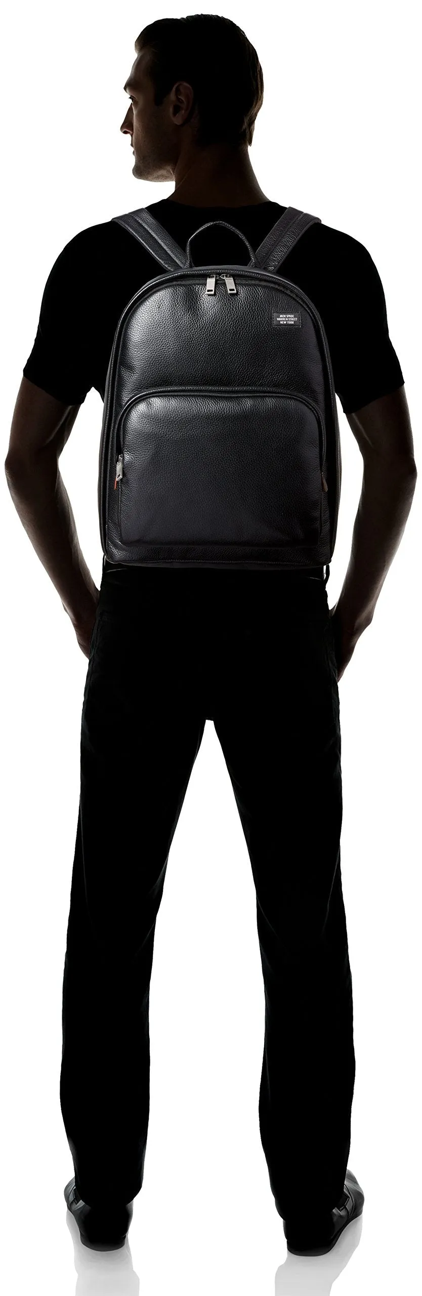 Jack Spade Men's Mason Leather Bookpack