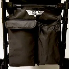 Keenz XC  2.0 Luxury Comfort Stroller Wagon - 4 Passenger (Black)