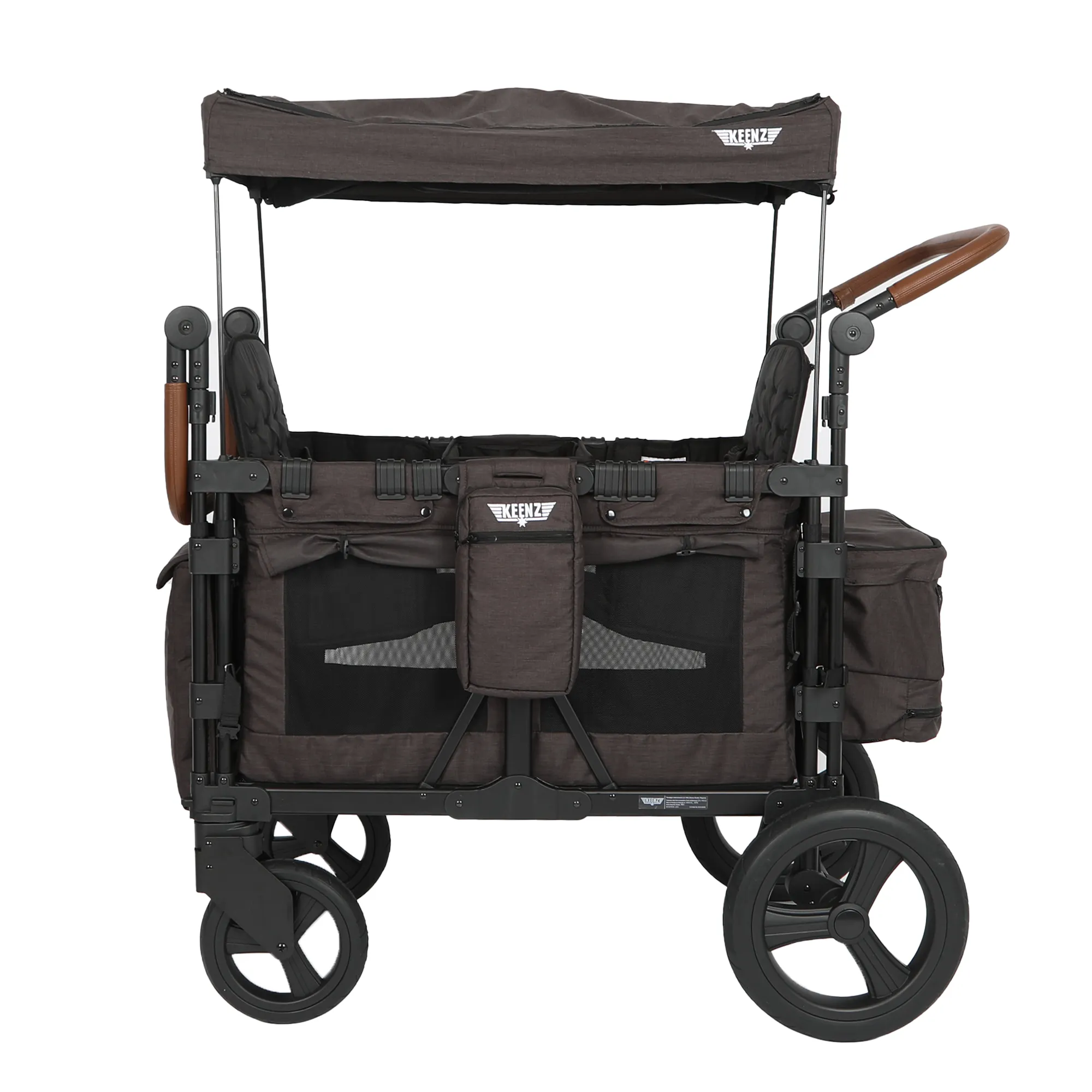 Keenz XC  2.0 Luxury Comfort Stroller Wagon - 4 Passenger (Black)