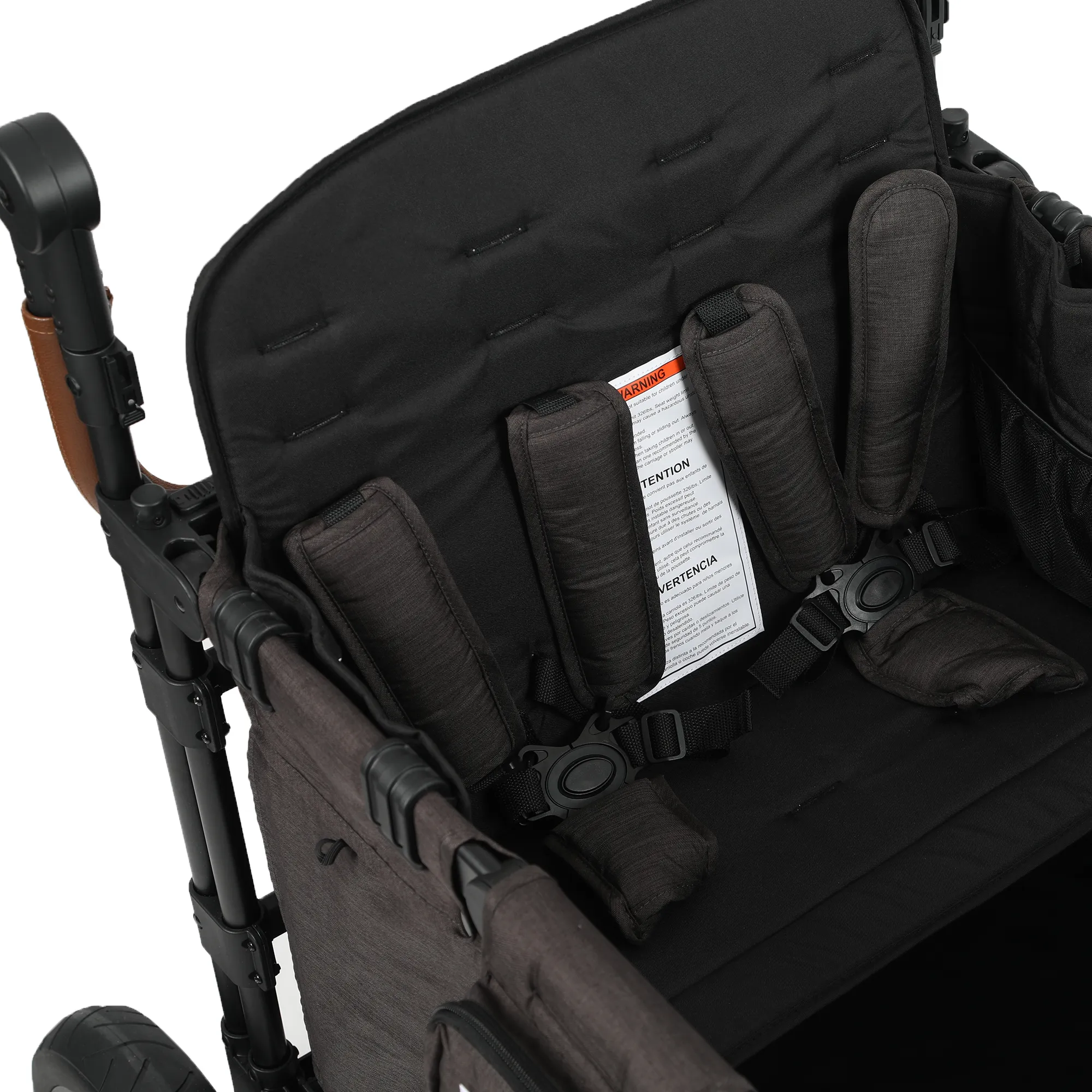 Keenz XC  2.0 Luxury Comfort Stroller Wagon - 4 Passenger (Black)