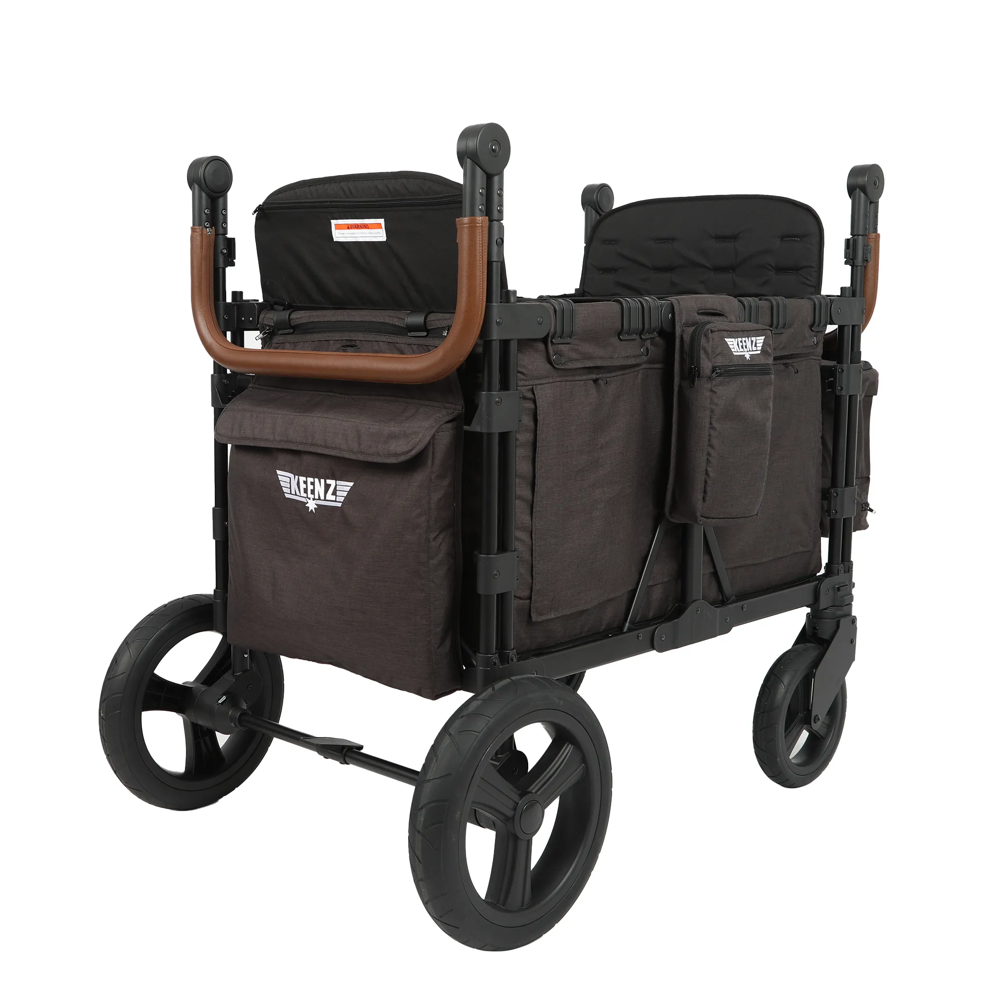 Keenz XC  2.0 Luxury Comfort Stroller Wagon - 4 Passenger (Cream)