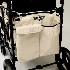 Keenz XC  2.0 Luxury Comfort Stroller Wagon - 4 Passenger (Cream)