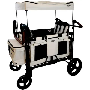 Keenz XC  2.0 Luxury Comfort Stroller Wagon - 4 Passenger (Cream)