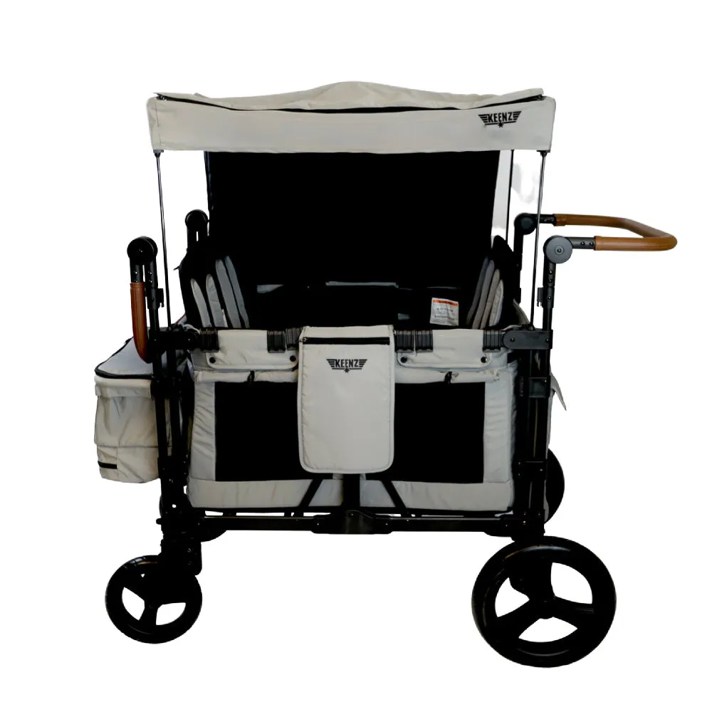 Keenz XC  2.0 Luxury Comfort Stroller Wagon - 4 Passenger (Grey)