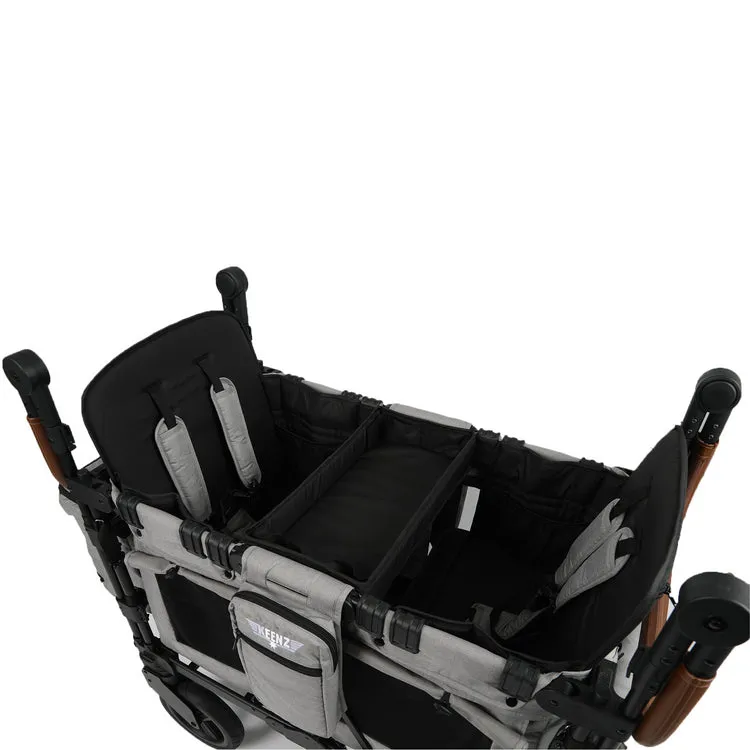 Keenz XC  2.0 Luxury Comfort Stroller Wagon - 4 Passenger (Mocha)