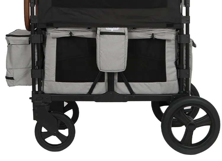 Keenz XC  2.0 Luxury Comfort Stroller Wagon - 4 Passenger (Mocha)