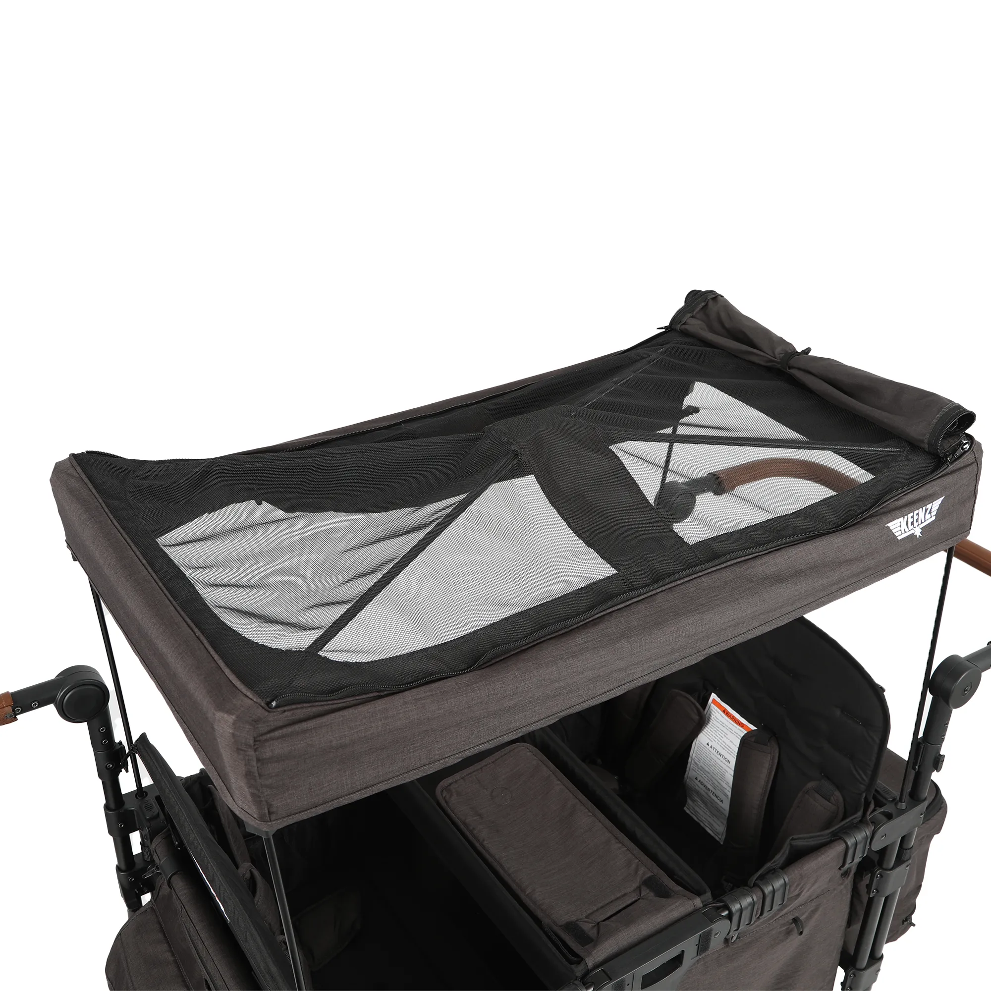 Keenz XC  2.0 Luxury Comfort Stroller Wagon - 4 Passenger (Mocha)