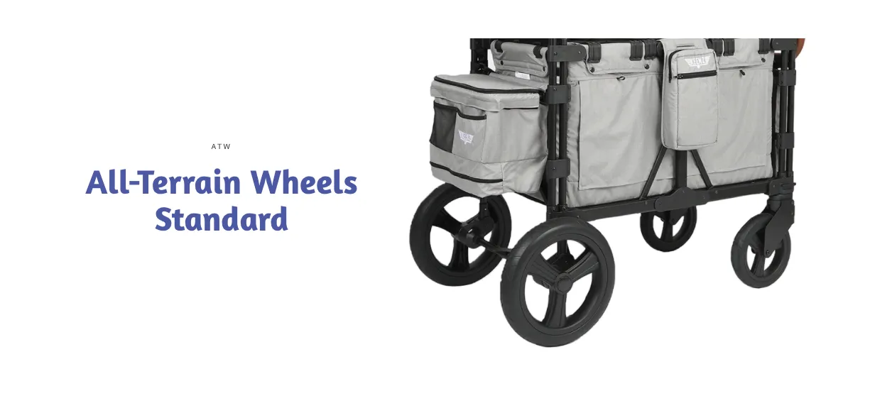 Keenz XC  2.0 Luxury Comfort Stroller Wagon - 4 Passenger (Mocha)