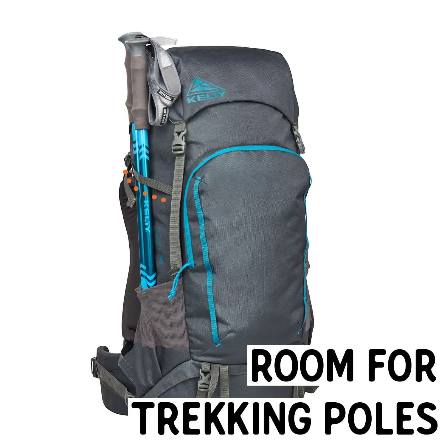 Kelty Asher Day Hiking Pack,55L