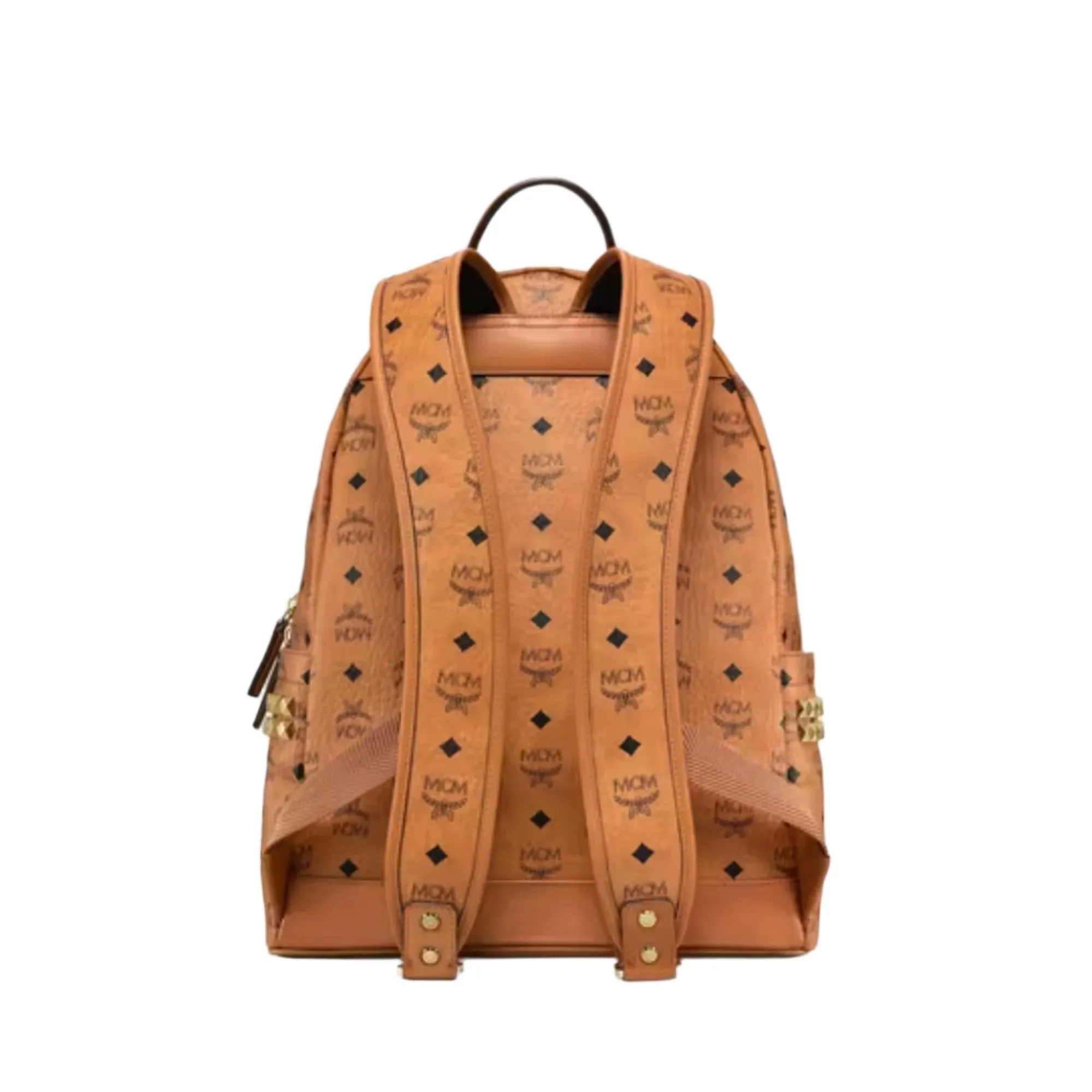MCM Stark Side Studs Backpack in Visetos