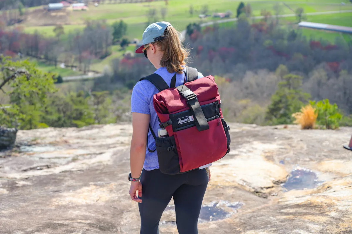 Medium Roll Top Backpack: 22L