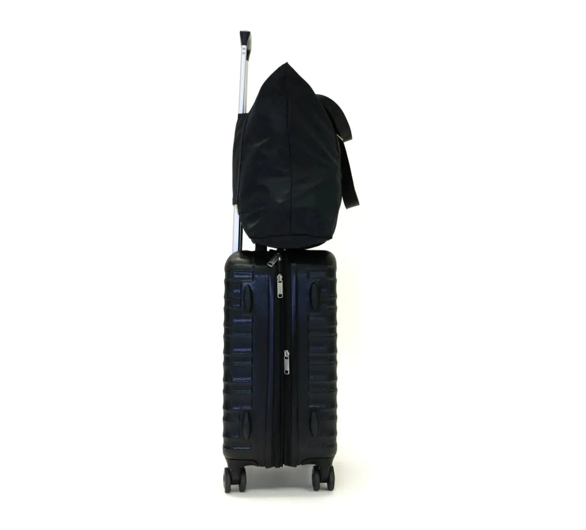 On Sale- Kaleido Packable Tote (Black)