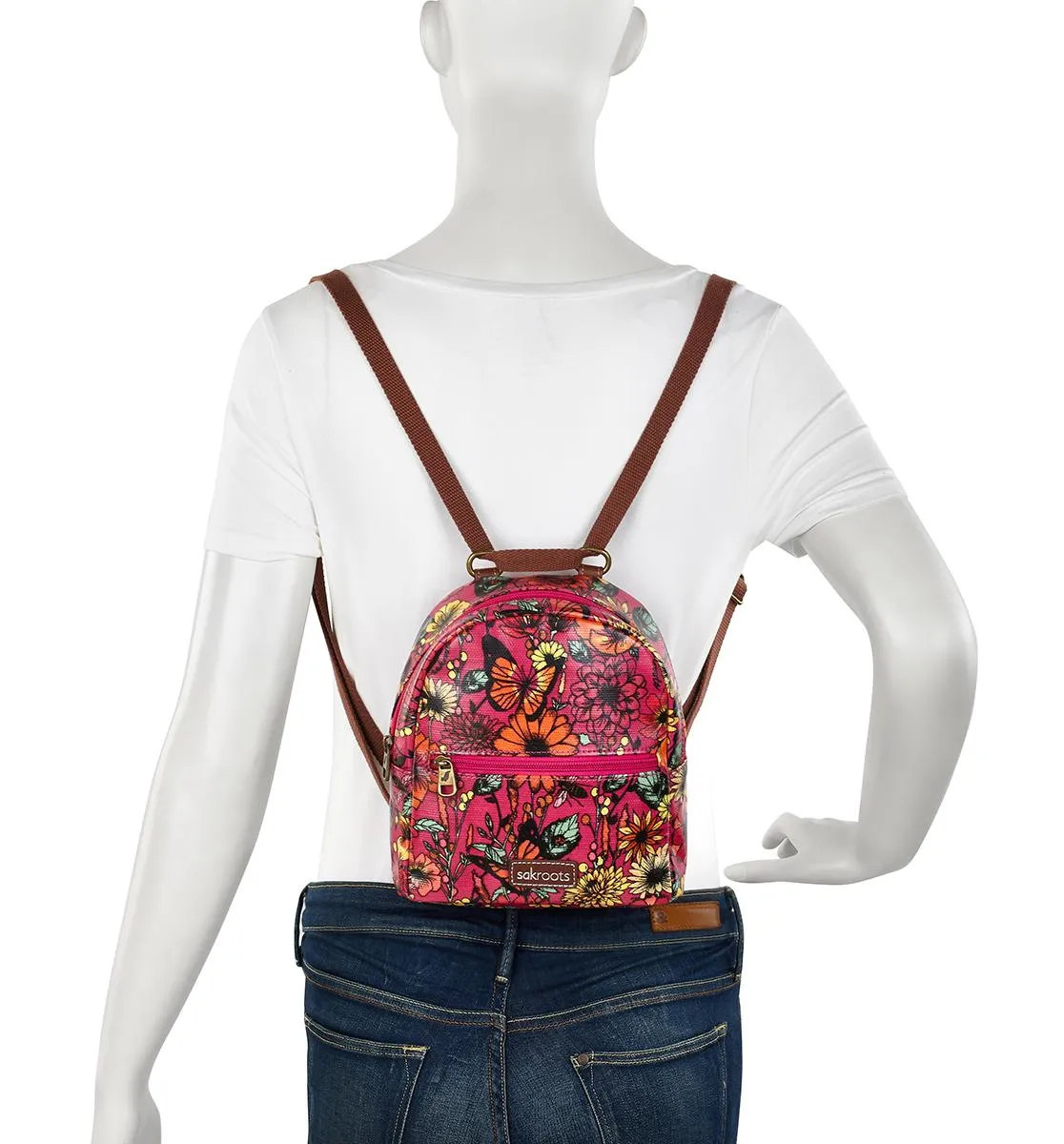 Sakroots Mini Crossbody Backpack
