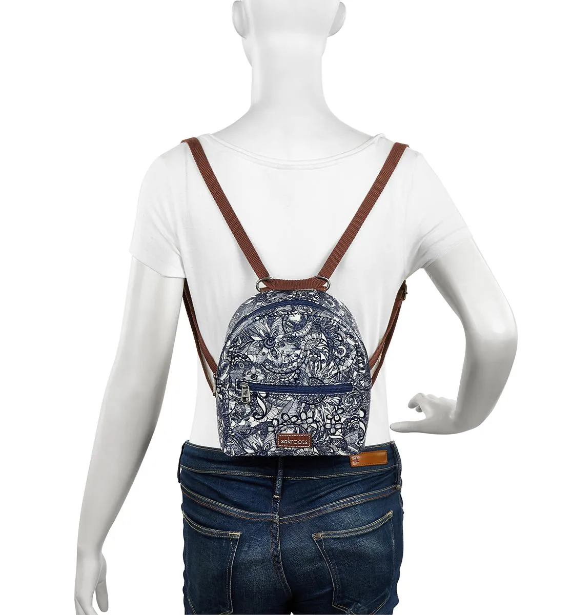 Sakroots Mini Crossbody Backpack