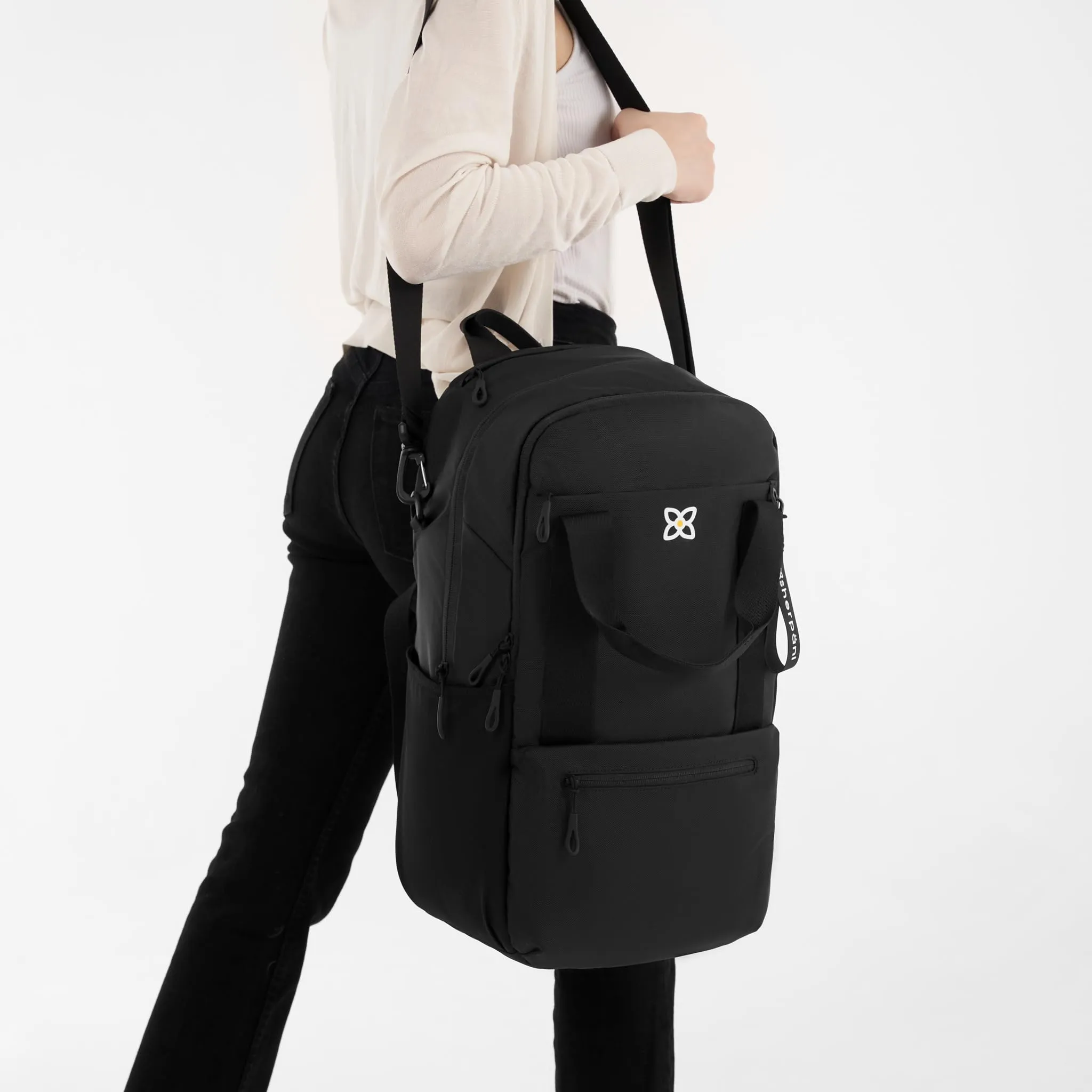 Sherpani Camden Convertible Backpack Tote for Women Fits 15 Inch Laptop