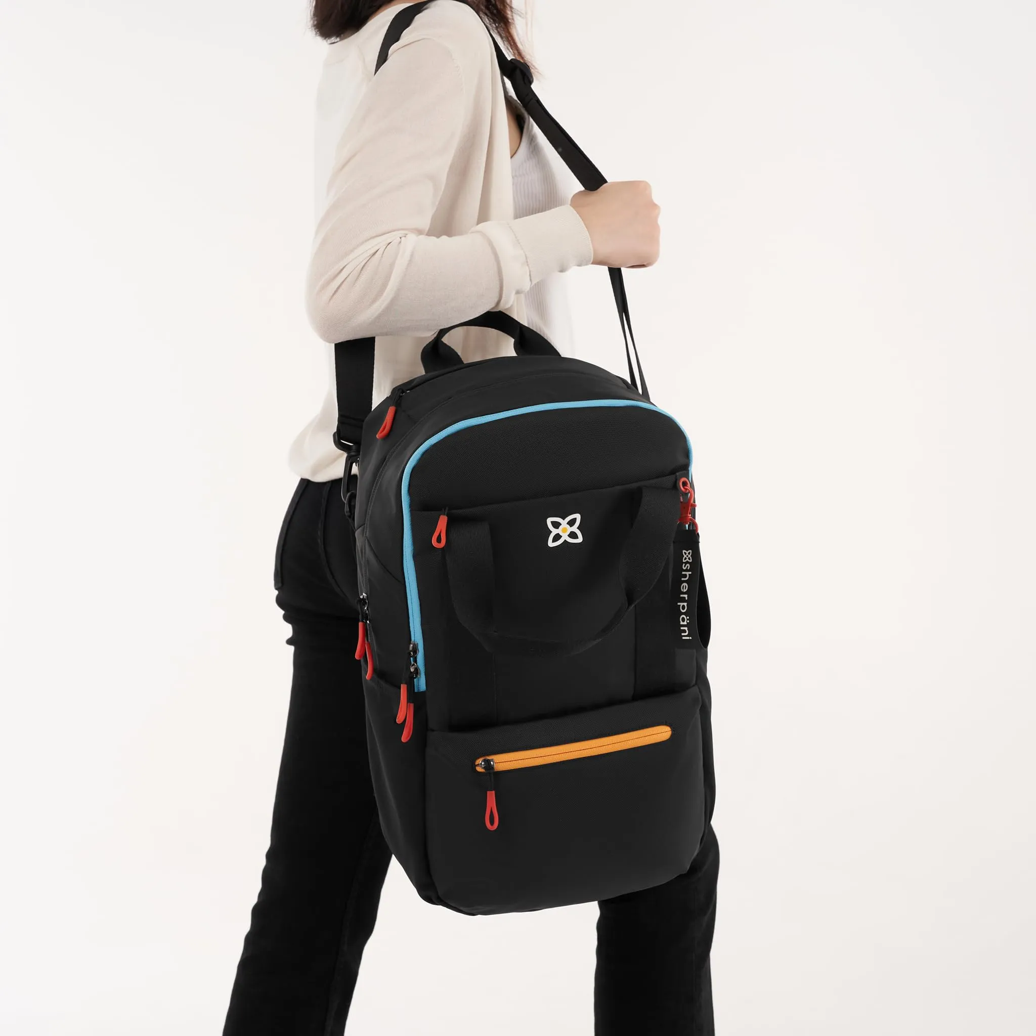 Sherpani Camden Convertible Backpack Tote for Women Fits 15 Inch Laptop