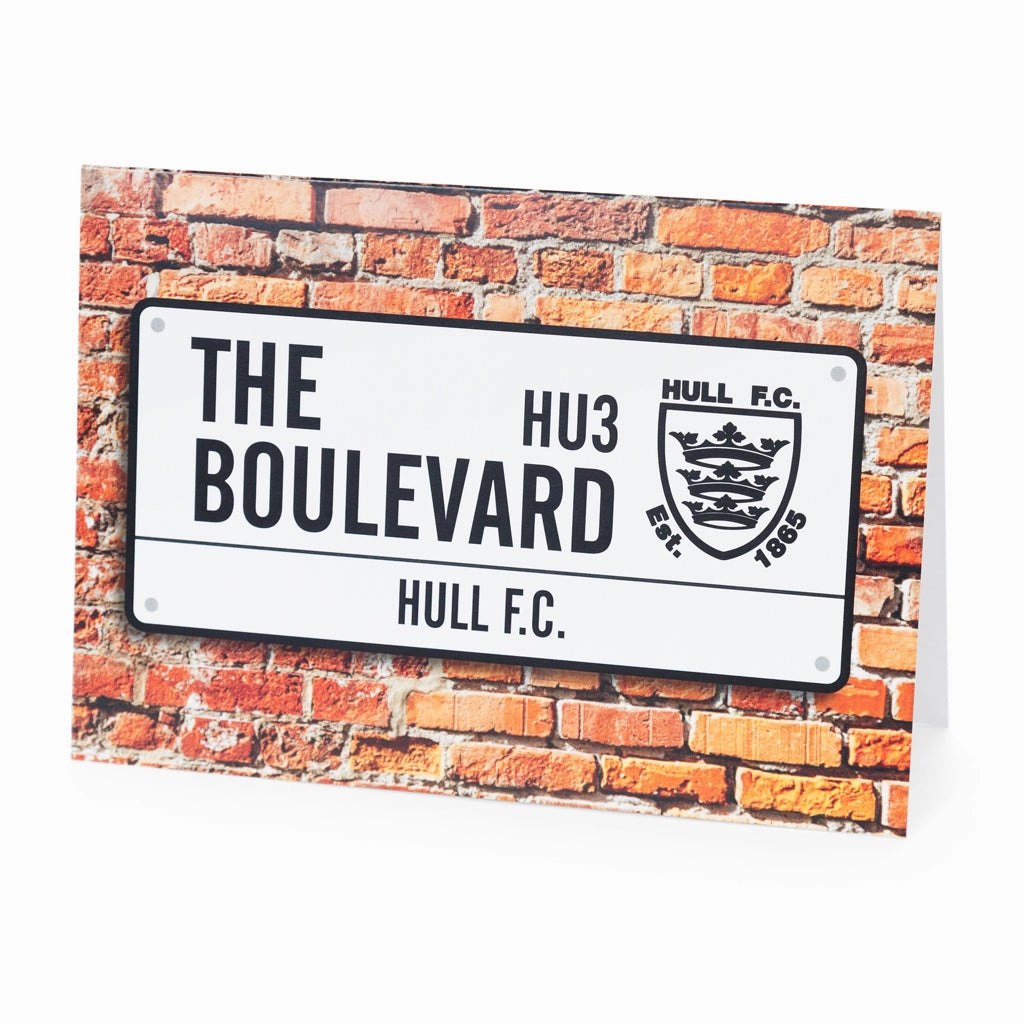 Street Sign Card