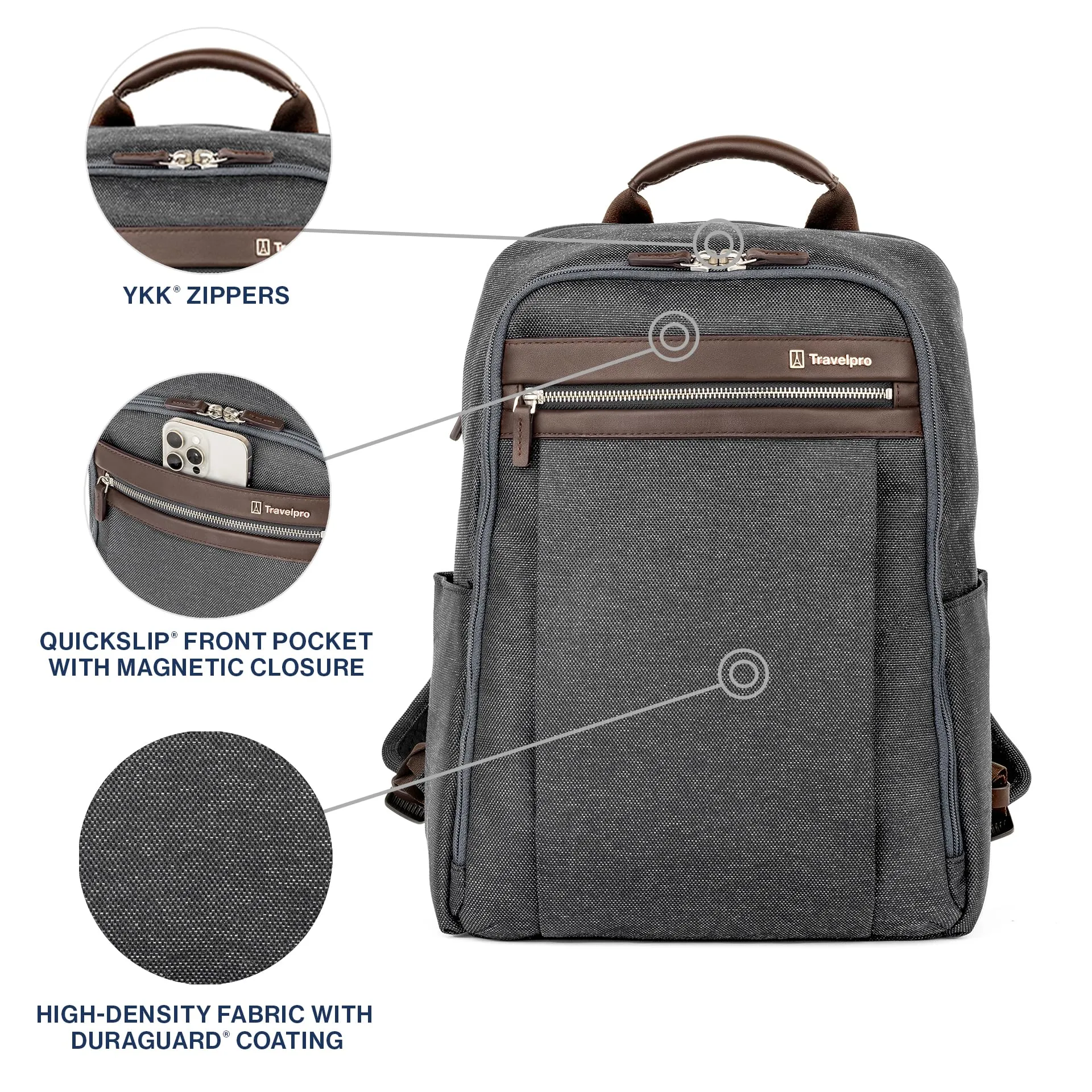 Travelpro Platinum Elite Laptop Travel Backpack, Fits up to 16 Inch Laptop