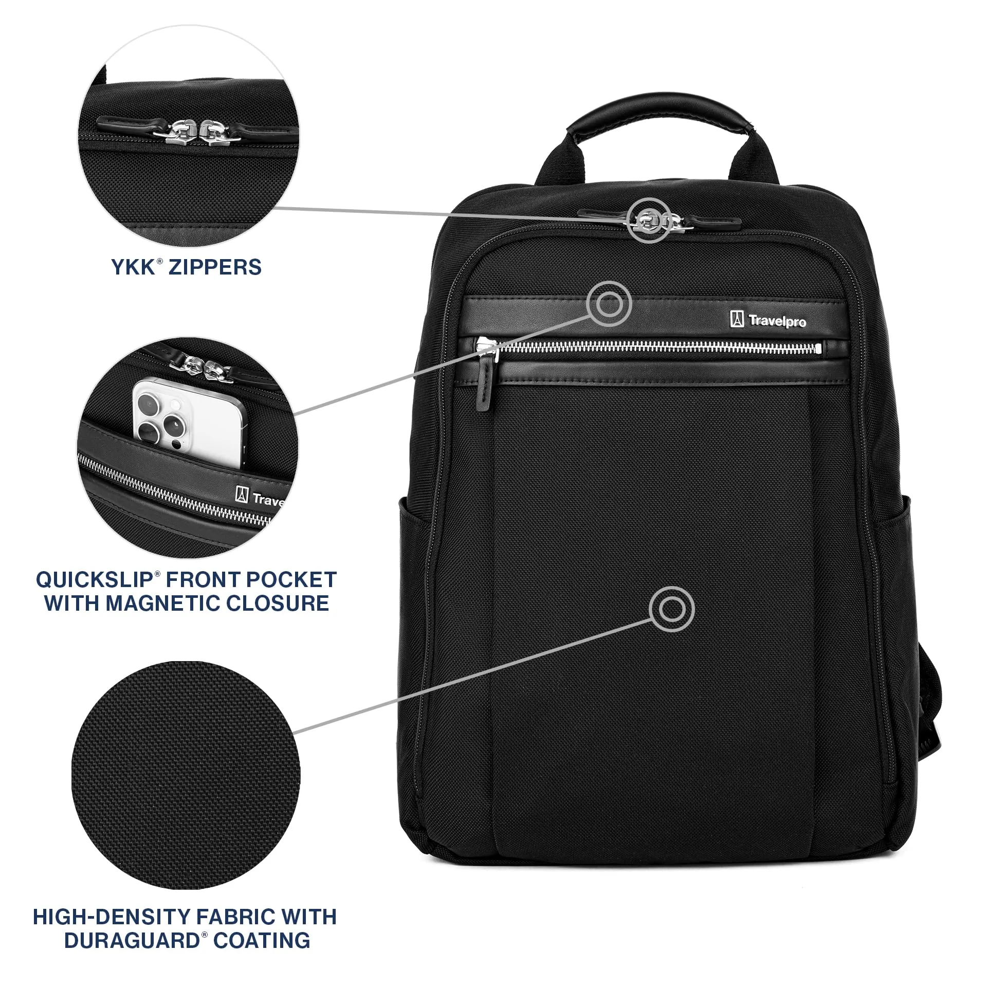 Travelpro Platinum Elite Laptop Travel Backpack, Fits up to 16 Inch Laptop