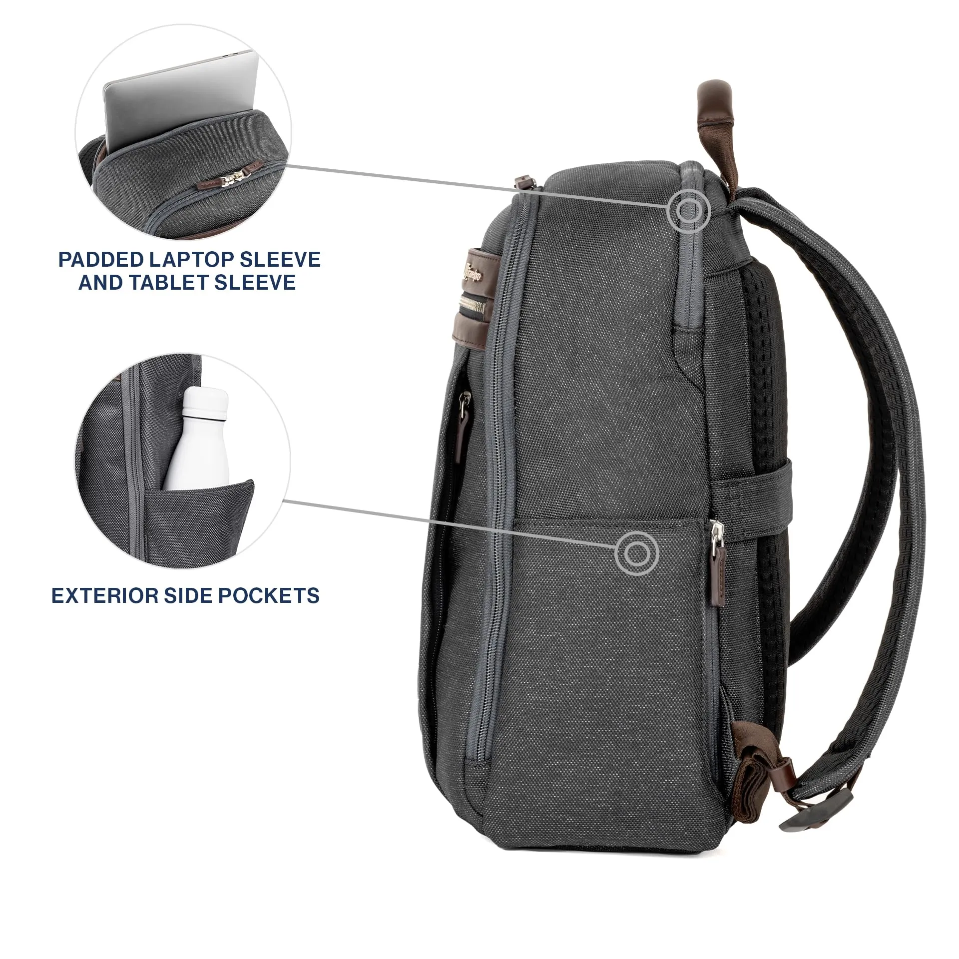 Travelpro Platinum Elite Laptop Travel Backpack, Fits up to 16 Inch Laptop